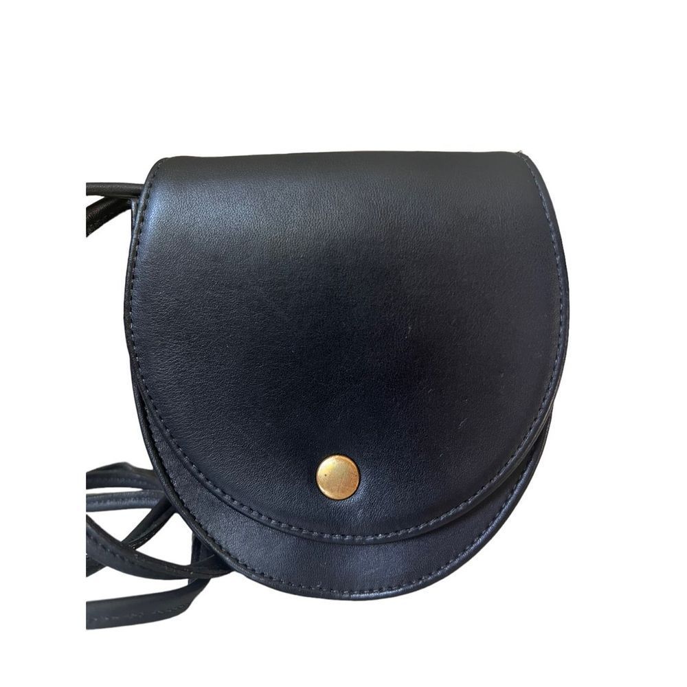 Rare Vintage Coach Black Horseshoe 4857 Mini Bag Crossbody Belt Bag